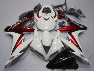 Cheap 2004-2005 Honda CBR1000RR Motorcycle Fairings - White Red Canada