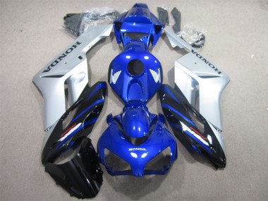 Cheap 2004-2005 Honda CBR1000RR Motorcycle Fairing - Silver Blue Glossy Black Canada