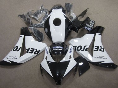 Cheap 2008-2011 Honda CBR1000RR Motorcycle Fairing - White Glossy Black Repsol Canada