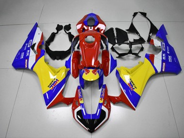 Cheap 2017-2023 Honda CBR1000RR Motorcycle Fairing - White Red Blue Yellow HRC Canada