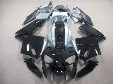 Cheap 2005-2006 Honda CBR600RR Motorcycle Fairing - Glossy Black Silver Canada