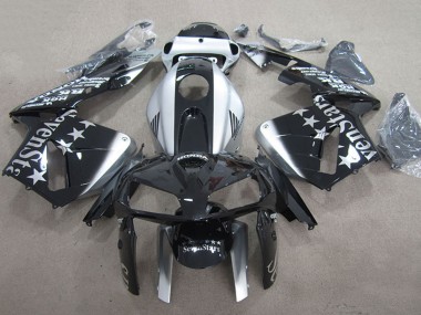 Cheap 2005-2006 Honda CBR600RR Motorcycle Fairings - Glossy Black Silver SevenStars Canada