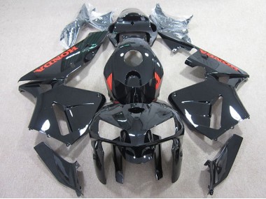 Cheap 2005-2006 Honda CBR600RR Motorcycle Fairings - Black with Red Canada
