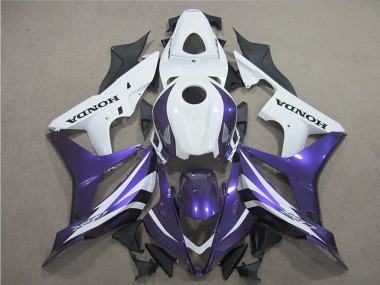 Cheap 2007-2008 Honda CBR600RR Motorcycle Fairings - White Purple Canada