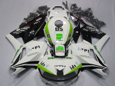 Cheap 2013-2026 Honda CBR600RR Motorcycle Fairings - White Green Glossy Black Hannspree ETS Canada