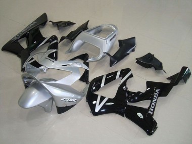 Cheap 2000-2001 Honda CBR900RR 929 Motorcycle Fairings - Silver Glossy Black Canada