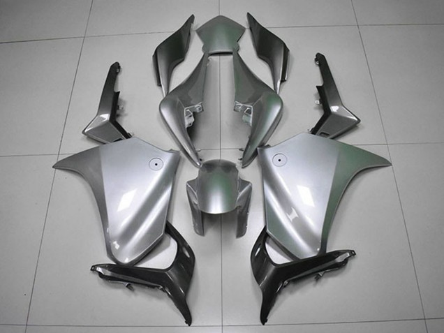 2010-2016 Honda VFR 1200 Motorcycle Fairings - Silver Black Canada