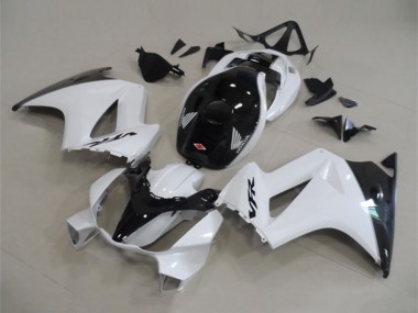 Cheap 2002-2013 Honda VFR 800 Motorcycle Fairings - White Glossy Black Canada
