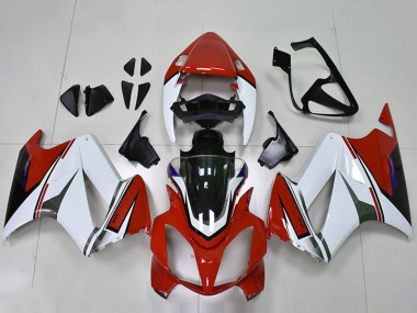 Cheap 2002-2013 Honda VFR 800 Motorcycle Fairings - White Red Glossy Black Canada