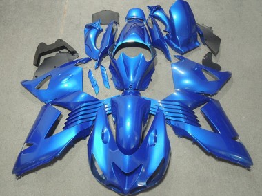Cheap 2006-2011 Kawasaki ZX14R ZZR1400 Motorcycle Fairings - Blue Canada
