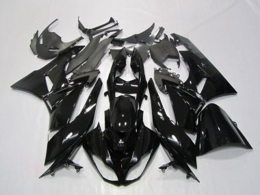 Cheap 2009-2012 Kawasaki ZX6R Motorcycle Fairing - Glossy Black Canada