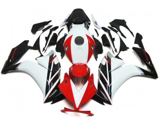 2012-2016 Honda CBR1000RR Motorcycle Fairings - White Red Glossy Black Canada