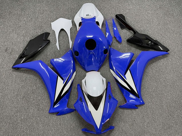 2012-2016 Honda CBR1000RR Motorcycle Fairings - White Blue Glossy Black Canada