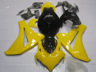 Cheap 2008-2011 Honda CBR1000RR Motorcycle Fairing - Yellow Glossy Black Canada