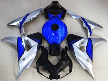 Cheap 2006-2007 Honda CBR1000RR Motorcycle Fairings - Silver Blue Glossy Black Canada