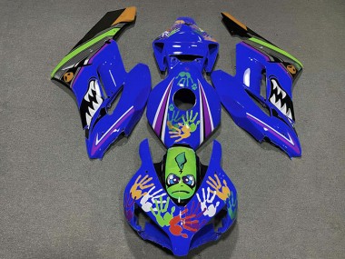 Cheap 2004-2005 Honda CBR1000RR Motorcycle Fairings - Blue Green Orange Black Shark Canada