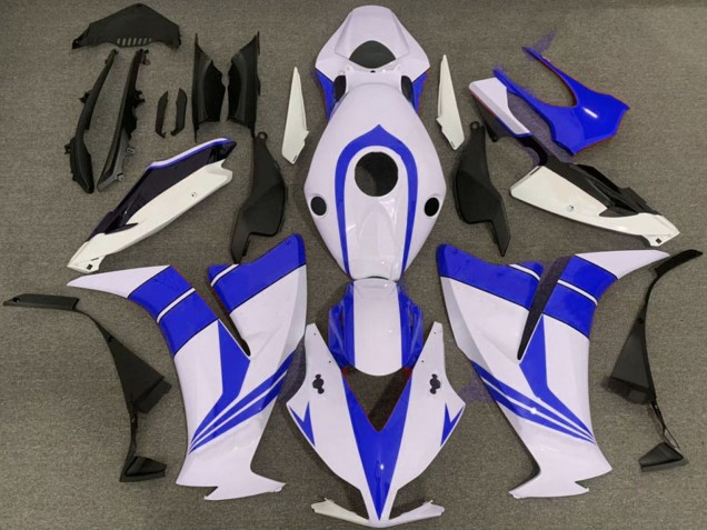 2012-2016 Honda CBR1000RR Motorcycle Fairings - White Blue Canada
