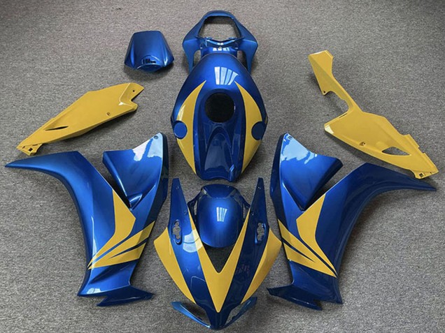 2012-2016 Honda CBR1000RR Motorcycle Fairings - Blue Yellow Canada