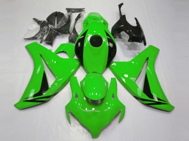 Cheap 2008-2011 Honda CBR1000RR Motorcycle Fairings - Green Glossy Black OEM Style Canada