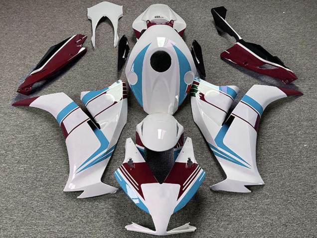 2012-2016 Honda CBR1000RR Motorcycle Fairings - White Light Blue Maroon Red Canada