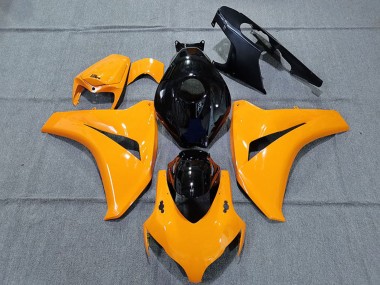 Cheap 2008-2011 Honda CBR1000RR Motorcycle Fairings - Glossy Orange Glossy Black Canada