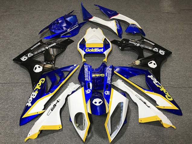 2012-2016 Honda CBR1000RR Motorcycle Fairings - White Blue Yellow Glossy Black GoldBet Canada