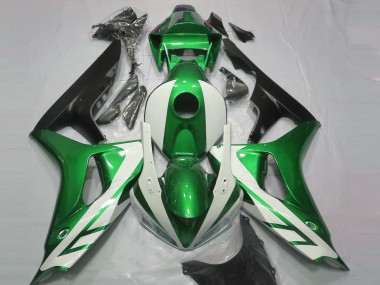 Cheap 2006-2007 Honda CBR1000RR Motorcycle Fairings - Green White Matte Black Canada