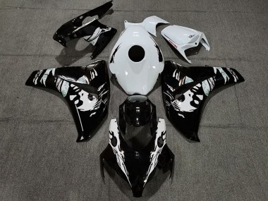 Cheap 2008-2011 Honda CBR1000RR Motorcycle Fairings - White Glossy Black Le Mis New Canada