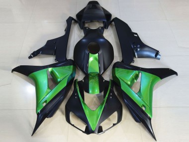 Cheap 2006-2007 Honda CBR1000RR Motorcycle Fairings - Green Matte Dark Blue Canada