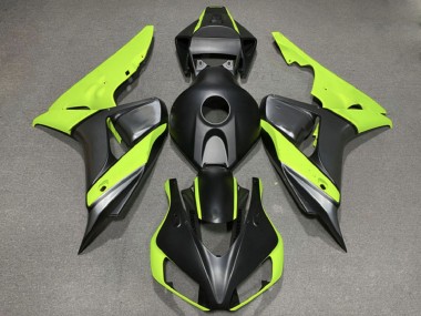 Cheap 2006-2007 Honda CBR1000RR Motorcycle Fairings - Green Matte Black Canada