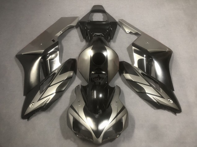 2004-2005 Honda CBR1000RR Motorcycle Fairings - Silver Glossy Black Canada
