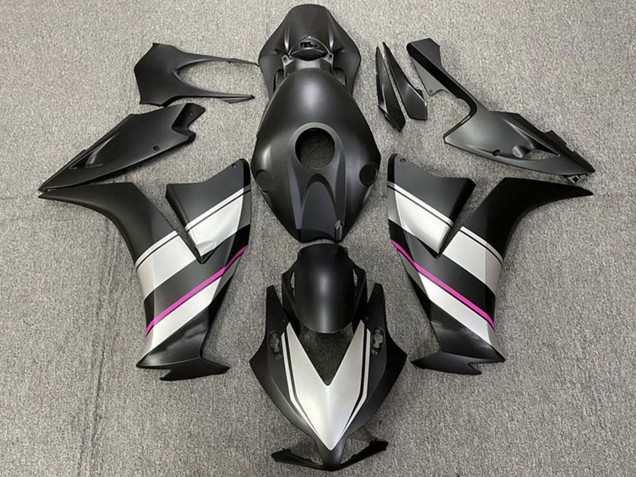 2012-2016 Honda CBR1000RR Motorcycle Fairings - Silver Pink Matte Black Canada