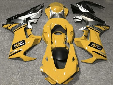 Cheap 2017-2023 Honda CBR1000RR Motorcycle Fairings - Mustard Yellow White Silver Glossy Black DSI Canada