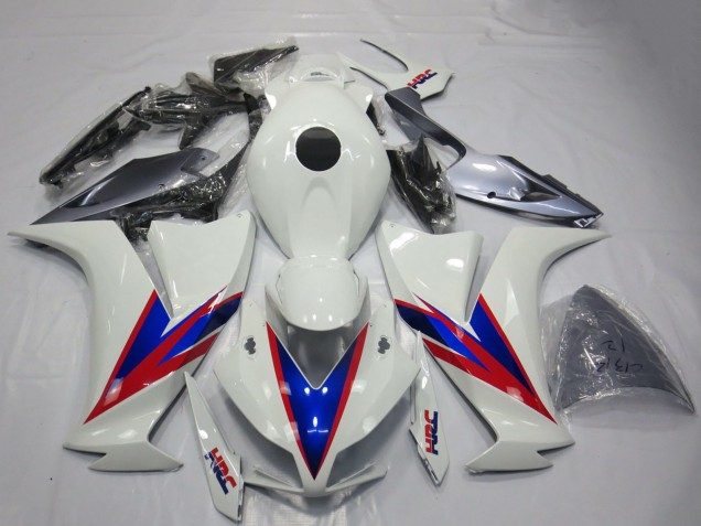 2012-2016 Honda CBR1000RR Motorcycle Fairings - White Blue Red HRC OEM Style Canada