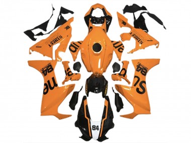 Cheap 2017-2023 Honda CBR1000RR Motorcycle Fairings - Orange Glossy Black Street Flava Canada