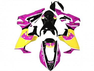 Cheap 2017-2023 Honda CBR1000RR Motorcycle Fairings - Pink Yellow Glossy Black Red Bull Canada