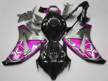 Cheap 2008-2011 Honda CBR1000RR Motorcycle Fairings - Grey Pink Glossy Black Canada