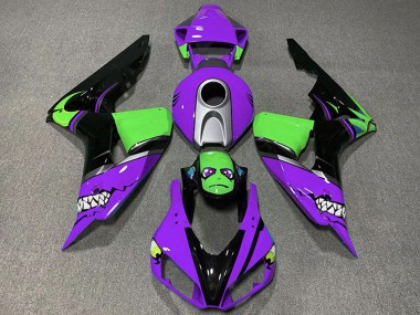 Cheap 2006-2007 Honda CBR1000RR Motorcycle Fairings - Purple Silver Green Glossy Black Shark Canada