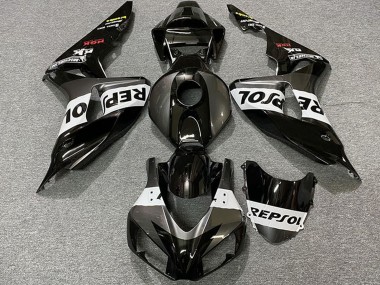 Cheap 2006-2007 Honda CBR1000RR Motorcycle Fairings - Grey White Glossy Black Repsol Canada