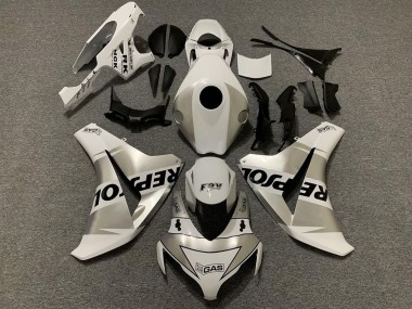 Cheap 2008-2011 Honda CBR1000RR Motorcycle Fairings - White Silver Black Repsol Canada