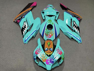 Cheap 2004-2005 Honda CBR1000RR Motorcycle Fairings - Teal Blue Orange Pink Black Shark Canada