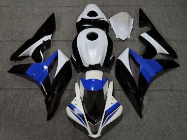Cheap 2007-2008 Honda CBR600RR Motorcycle Fairings - White Blue Glossy Black Canada