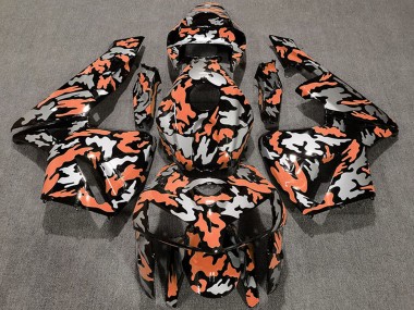 Cheap 2005-2006 Honda CBR600RR Motorcycle Fairings - Camouflage Light Orange Canada