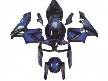 Cheap 2005-2006 Honda CBR600RR Motorcycle Fairings - Deep Blue Pink Outline Canada