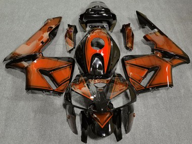 Cheap 2005-2006 Honda CBR600RR Motorcycle Fairings - Deep Orange Canada