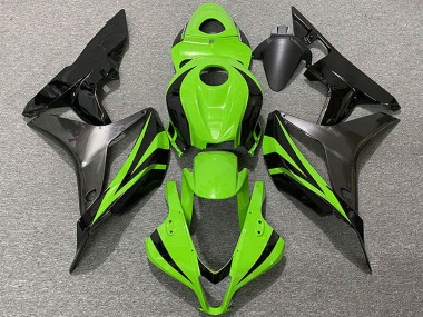 Cheap 2007-2008 Honda CBR600RR Motorcycle Fairings - Green Glossy Black Grey OEM Style Canada