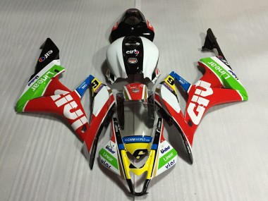 Cheap 2007-2008 Honda CBR600RR Motorcycle Fairings - White Red Green Yellow Glossy Black Givi 6 Canada