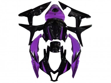 Cheap 2007-2008 Honda CBR600RR Motorcycle Fairings - Purple Glossy Black Canada