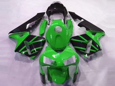 Cheap 2003-2004 Honda CBR600RR Motorcycle Fairings - Green Glossy Black OEM Style Canada