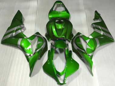 Cheap 2007-2008 Honda CBR600RR Motorcycle Fairings - Green Captain America Canada